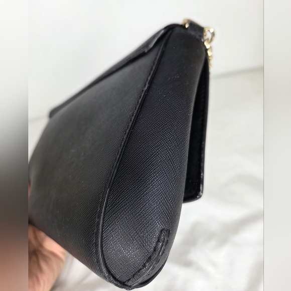 Kate Spade New York Black Shoulder Bag with Gold Chain – - Picture 4 of 15